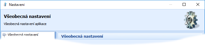 Nastavení